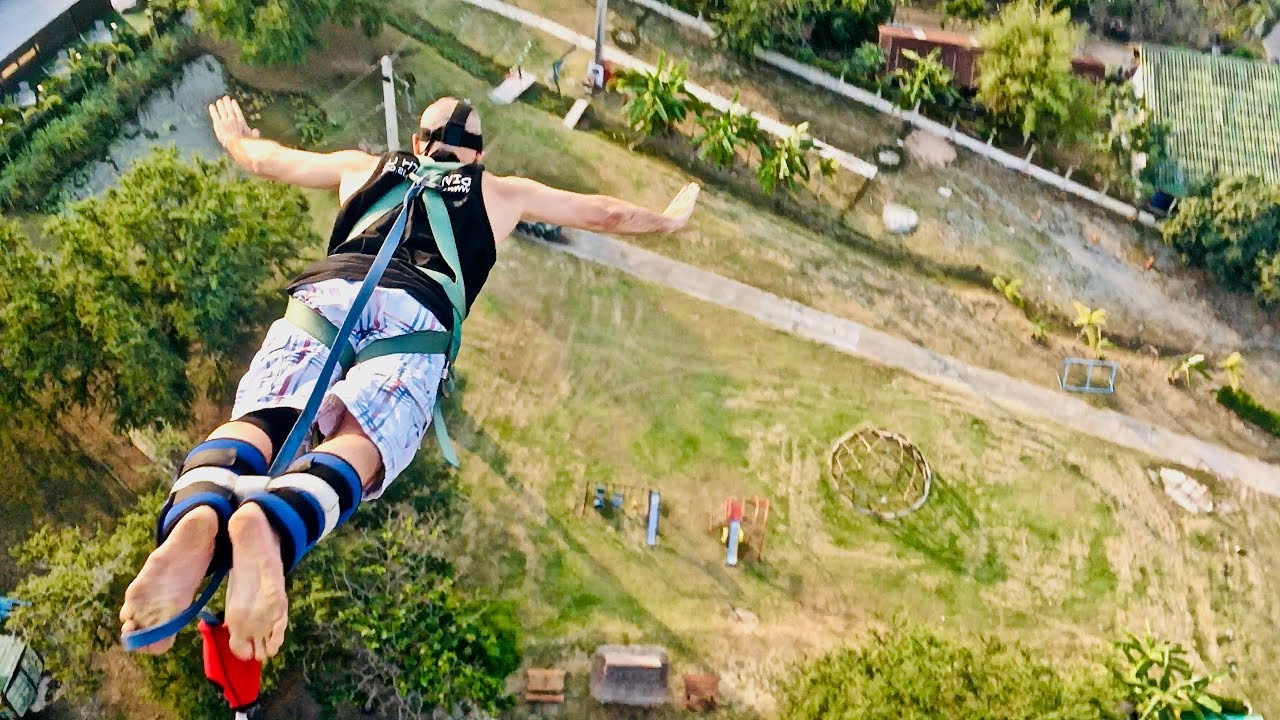 Sky Bungy Jump Technology - Pattaya XBungy - Mini Documentary - 4K