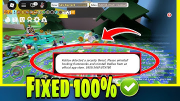 How to fix Roblox detected a security threat problem | Roblox detected a security threat problem