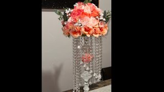 WEDDING CENTERPIECE CRYSTAL| BIRTHDAY PARTY