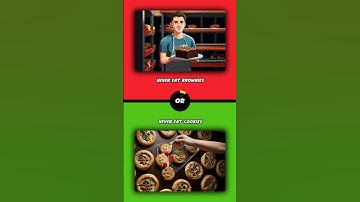 Would You Rather Questions (QuizMania 163 ) #choices #quiz #sweet #wouldyourather #food #snacks