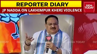 BJP President JP Nadda On Lakhimpur Kheri Violence & Farm Laws Face-Off