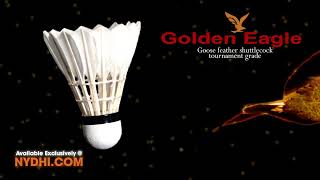 BWF Approved Golden Eagle GE92 Best Feather Badminton Shuttlecock