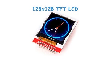 128x128 SPI цветной TFT LCD дисплей