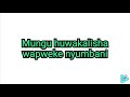 MUNGU YU KATIKA KAO LAKE TAKATIFU Video Lyrics MUNGU YU KATIKA KAO LAKE TAKATIFU Video Lyrics