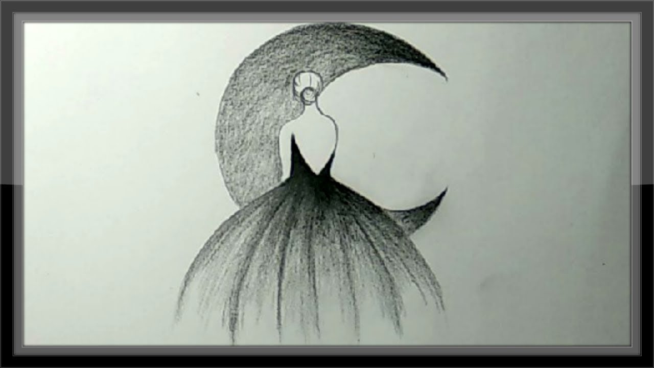 Pencil Drawing A Beautiful Picture Step By Step - YouTube