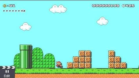 Super Mario Maker SMB2 Pow Block Test