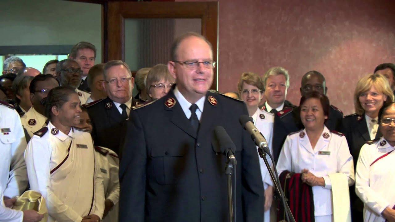 Salvation Army elects new General YouTube