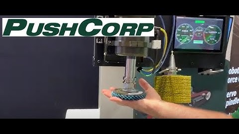PushCorp: Robotic EOAT for material removal with compliance