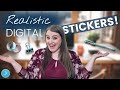 How YOU can create realistic digital stickers!