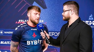Astralis k0nfig - Interview after WIN vs NIP | BLAST Premier Fall Groups 2022 | CSGO