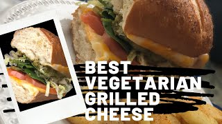 Best Baked Vegetarian Grilled Cheese & Fries Super Easy Super Good Cooking With Des Ch 2