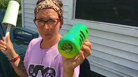 The fishing lure tumbler with Shannon  Swiatlowski...