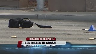 Teen dies after North Las Vegas crash