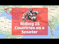 Singapore to europe on a scooter in 1 minute  the wandering wasp
