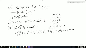 Statistics Lecture 6.3: Binomial Distribution Part 3