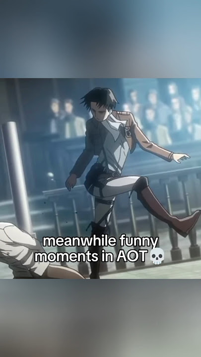 Funny Moments in Attack on Titan #anime #animeedit