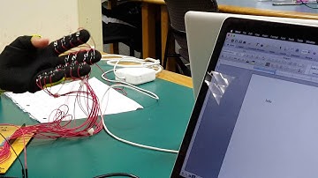 Arduino Bluetooth Keyboard Glove