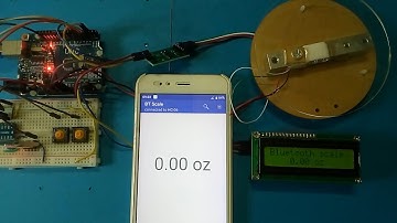 Arduino Bluetooth Weighing Scale Demo