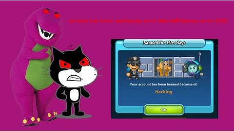 Scratch Cat Error and barney error BAN PW!!! (Barney error 3.55)