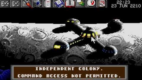 Millennium 2.2 - Atari ST - end game sequence