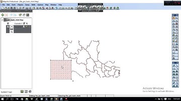Cắt, xén bản đồ trong Mapinfo