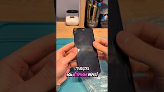 Remplacement écran Samsung A51 d’un abonné 🫡 #samsung #repair