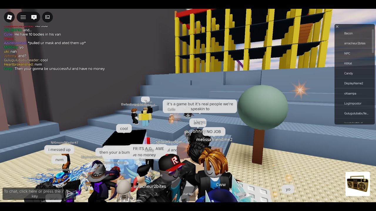 watching people argue for 5 minutes