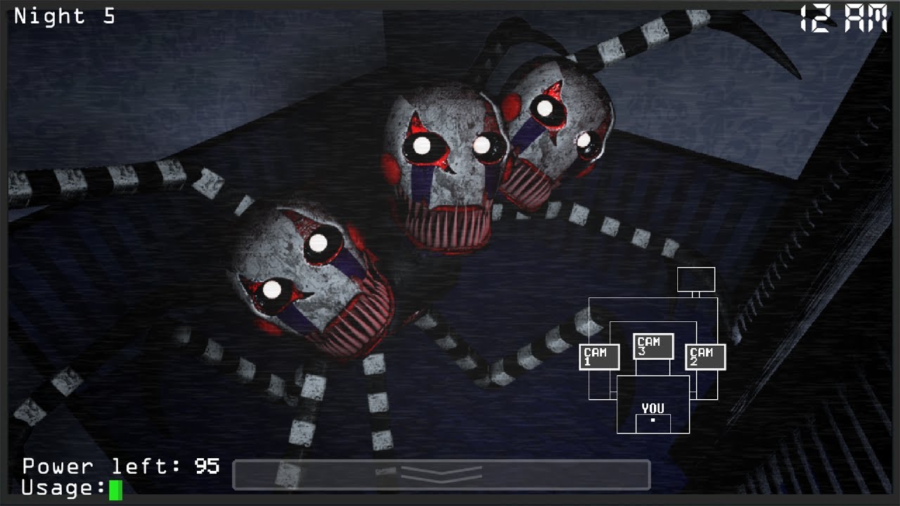 The Puppet with 3 heads is back! (Watch Your Nightmares Mods) YouTube