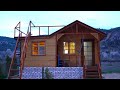 Construire une maison en bois  amnagement du jardin  hors rseau