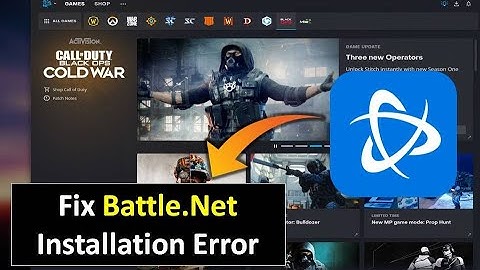 How to Fix Battle.Net Installation Error on Windows 11/10