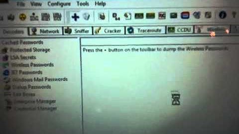 Cain and Abel: the right way for wireless password use
