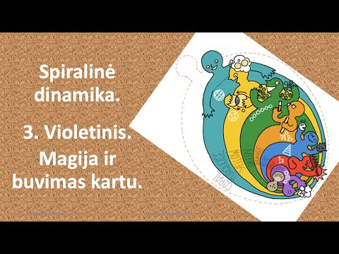 Spiralinė dinamika. 3 dalis. Violetinis lygis. Magija ir buvimas kartu.