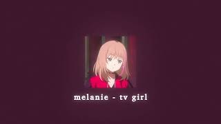 melanie - tv girl; sped up Resimi