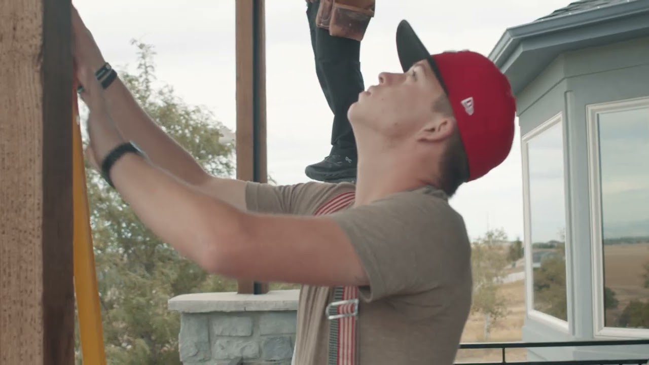 Power Shades on Custom Home!