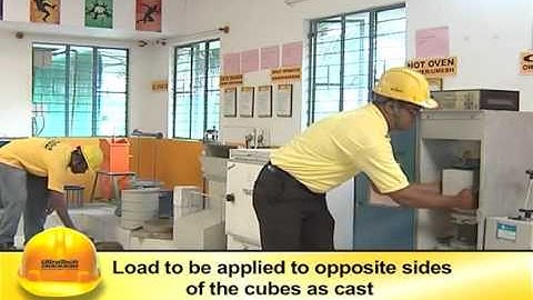 Thí nghiệm kiểm tra cường độ bê tông