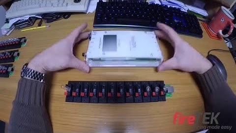 FireTEK FTH 48e basic display setup with one module.