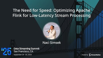 [AI + Stream Processing] The Need for Speed: Optimizing Flink for Low-Latency Stream Processing