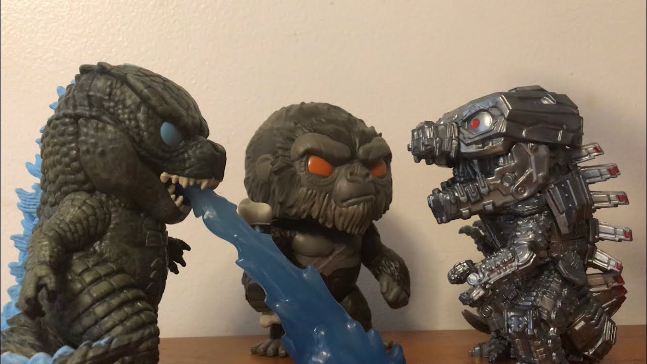 FUNKO MECHAGODZILLA, BATTLE AXE KONG, AND FYE EXCLUSIVE ATOMIC BREATH ...