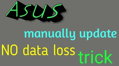 Asus Mobile manually update check kaise kare. / How to download manually update in Asus phones?