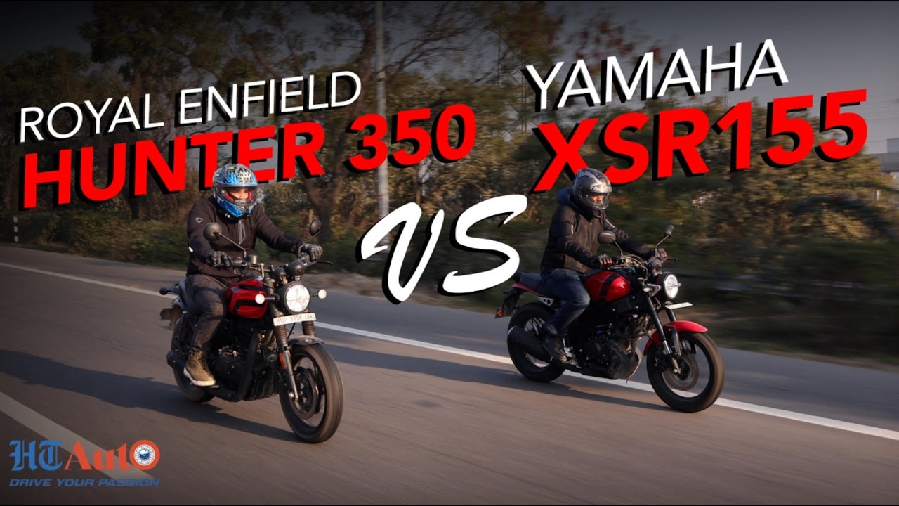 Royal Enfield Hunter 350 против Yamaha XSR 155: какой нео-ретро мотоцикл подойдет вам лучше?