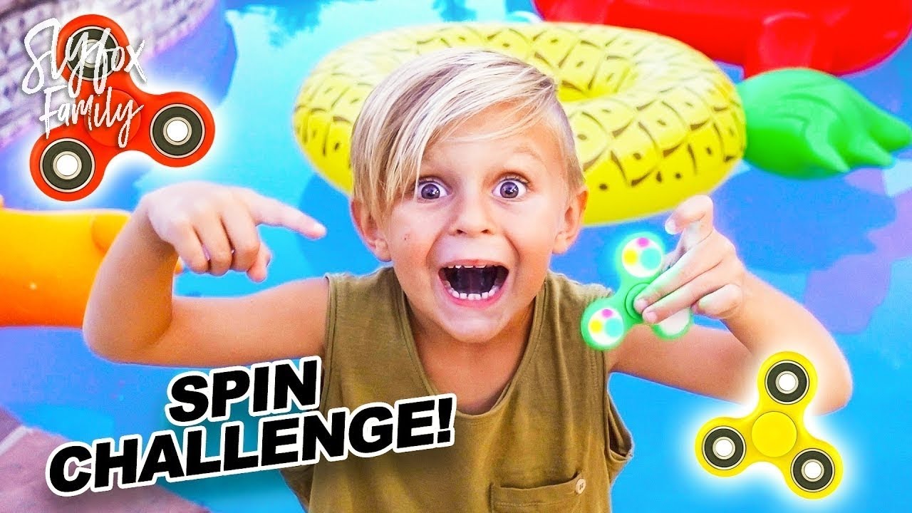 REACTING TO FIDGET SPINNERS!! | Slyfox Family