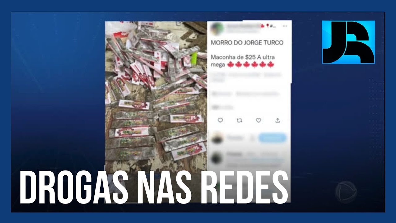 Traficantes do Rio de Janeiro usam redes sociais e oferecem serviços de entrega para vender drogas