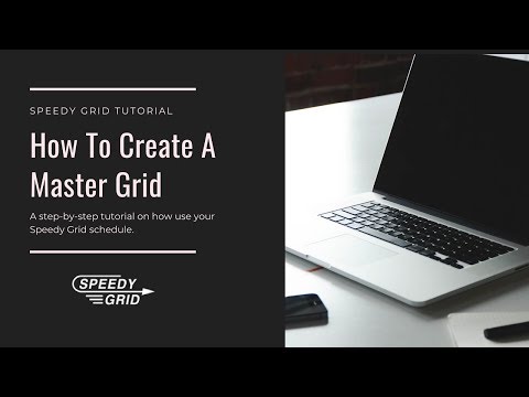 Creating A Master Grid