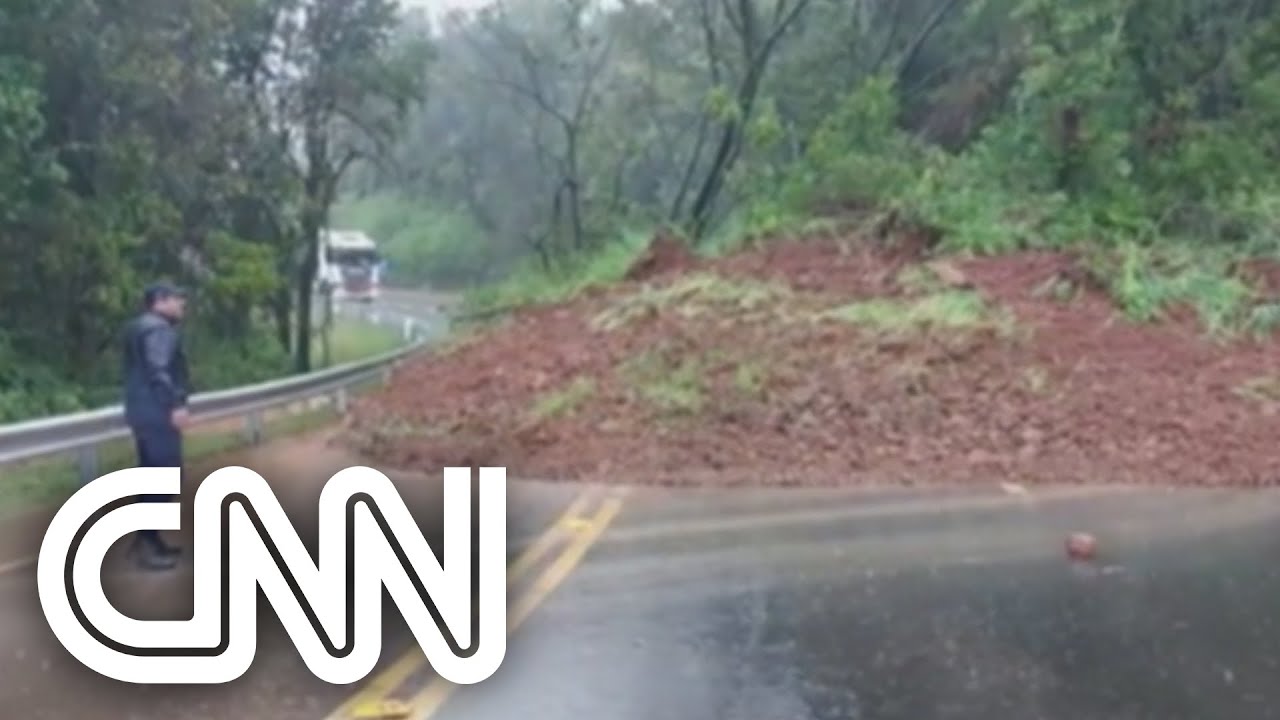 Chuva provoca prejuízos em cidades da região Sul | JORNAL DA CNN
