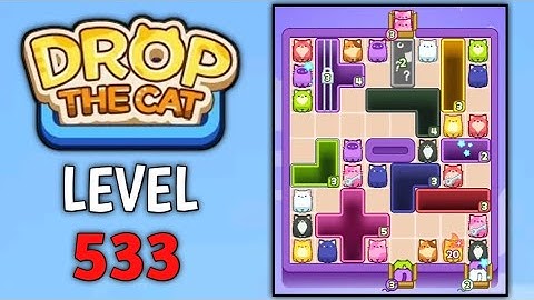 Drop The Cat Level 533