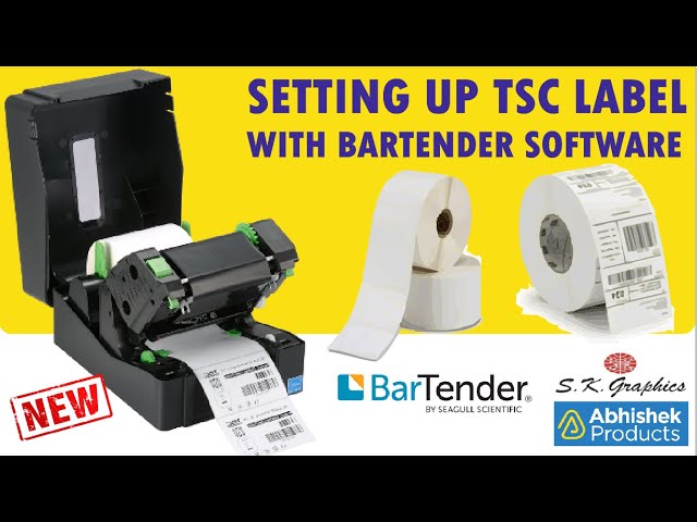 Printing Custom Label Using Bartender Software | Buy Online ...