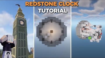 Working Redstone Clock Tutorial In Minecraft!