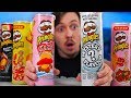 Je teste des varits de pringles insolites