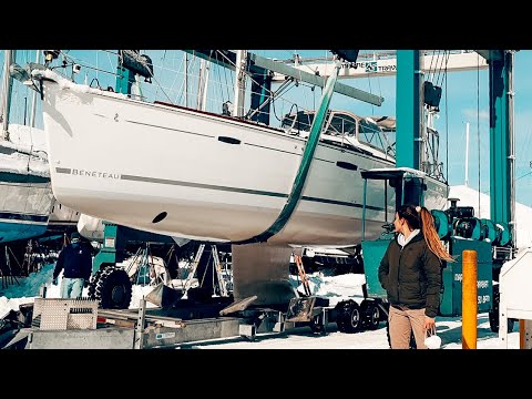 ICE vs SAILBOAT (our last winter episode) | Expedition Evans 44
