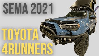 Toyota 4Runners at SEMA 2021